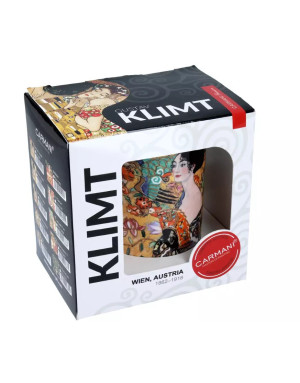 Carmani : Mug, Femme à l'éventail de Klimt