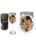 Verre à vin, Le Baiser de Klimt