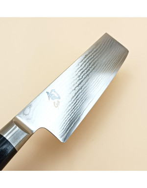Kaï : Shun Classic, Nakiri 16,5 cm japonais, lame damassée