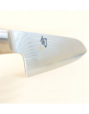 Kaï : Shun classic, Santoku 18 cm japonais, lame damassée