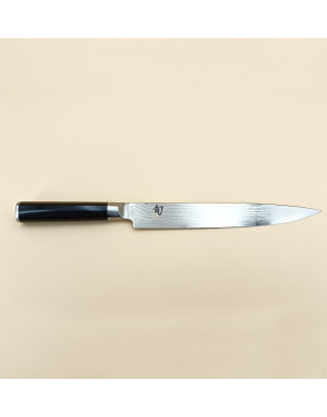 Kaï : Shun Classic, Couteau à trancher 23 cm, lame damassée