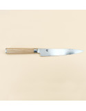 Shun Classic White, Couteau universel 15 cm, lame damassée