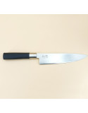 Wasabi Black, Couteau de Chef 20 cm, polyvalent, maniable