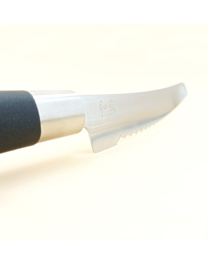 Kaï : Wasabi Black, Couteau à pain 23 cm japonais