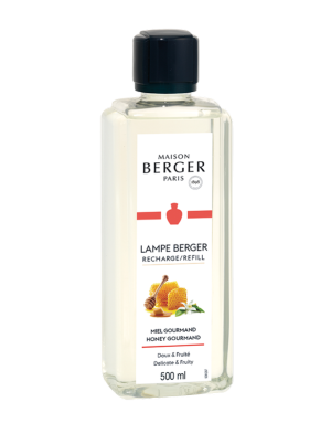 Maison Berger : Miel gourmand, recharge 500 ml pour Lampe Berger