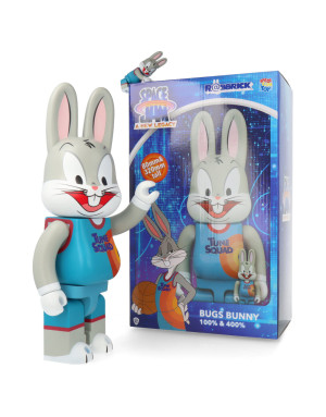Bearbrick 100+400% Space jame 2 - Bugs Bunny