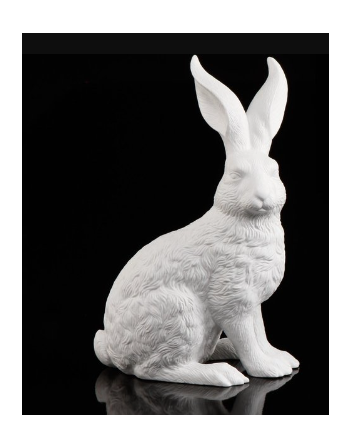 Kaiser : Sculpture "Merta le lapin" 