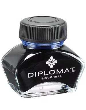 Diplomat : Flacon d'encre noir pour stylo plume, 30 ml
