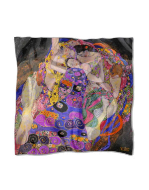 Brochier Soieries : Carré de soie 90 x 90 "La Vierge" de Klimt