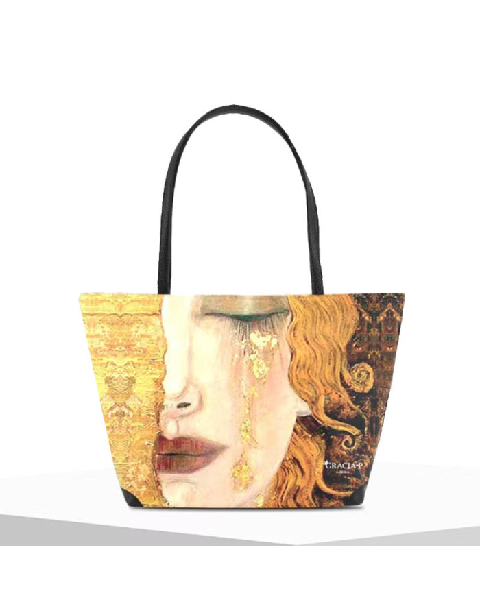 Gracia P : Shopper, Sac , Larmes d'or de Klimt