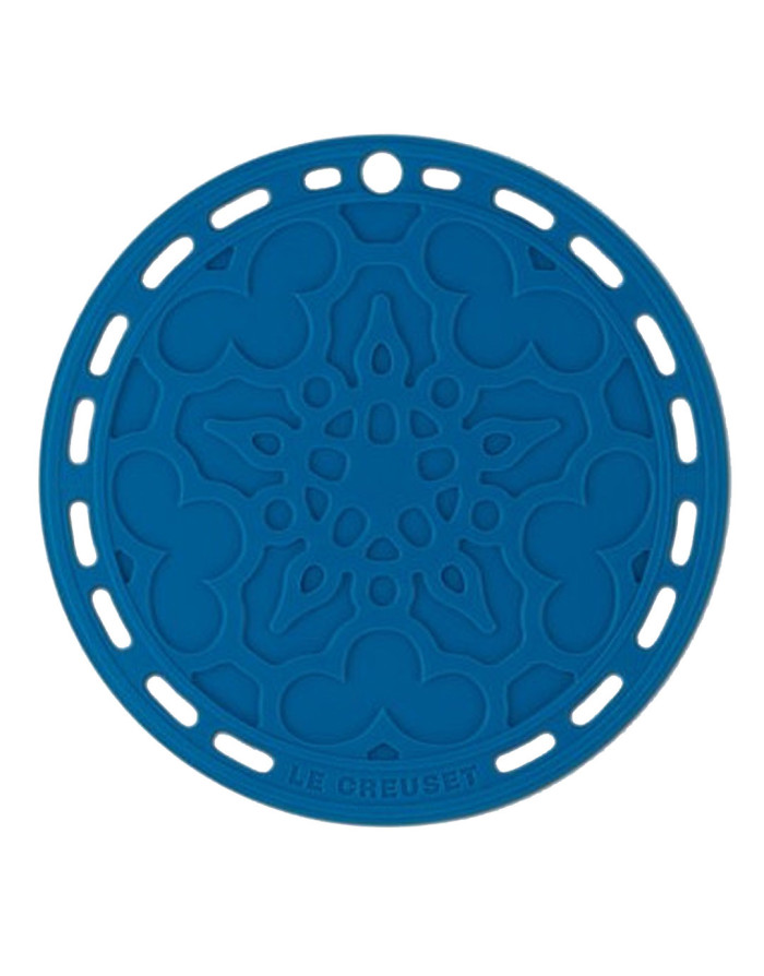 Le Creuset : Dessous de plat Silicone 20 cm Bleu