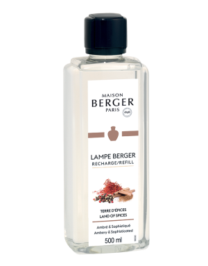Maison Berger : Terre d'épices, Recharge de 500 ml pour Lampe Berger