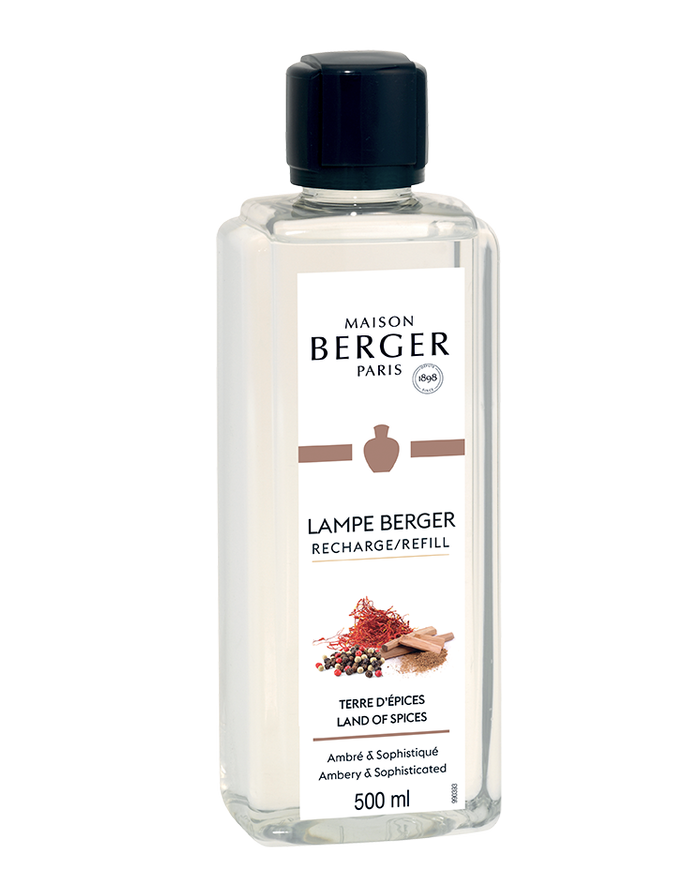 Maison Berger : Terre d'épices, Recharge de 500 ml pour Lampe Berger