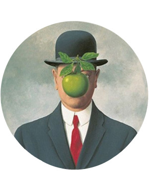Parastone: Presse-papier, "Le Fils de l'homme" de Magritte