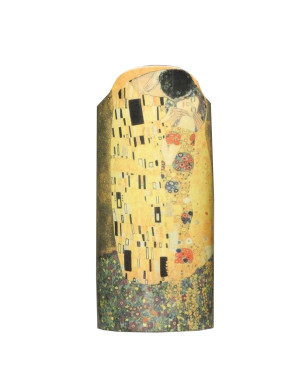  Parastone : Le Baiser de G. Klimt - Vase ovale céramique 23 cm