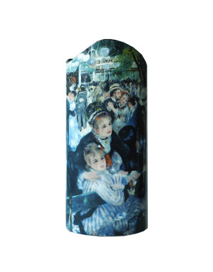 Parastone : Vase silhouette "Bal Du Moulin De La Galette" Renoir