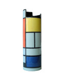 Vase, Composition de Mondrian, 25 cm