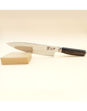 Kaï : Shun Premier Tim Mälzer, Couteau de chef 20 cm, lame damassée
