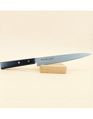 Satake Nashiji, Couteau Sashimi 20,5 cm japonais, lame martelée