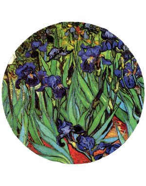 Parastone : Presse Papier, Les iris de Van Gogh
