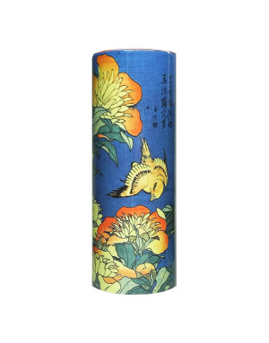 Parastone : Vase Hokusai Pivoine et Canari 20 cm