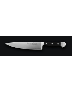 Güde : Alpha Black, Couteau de chef 21 cm, forgé à double mitre