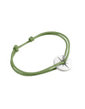 Poirier, bracelet solaire corde kaki