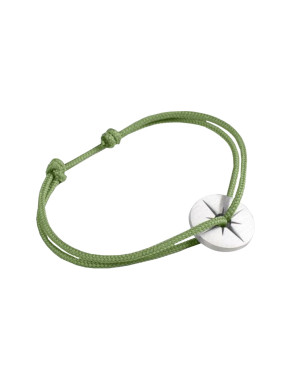 Le Vent à la française : Poirier, bracelet solaire corde kaki