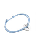 Papaye bracelet solaire corde bleu ciel