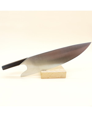Güde : The Knife, Couteau de chef 26 cm « réinventé » forgé, manche grenadille