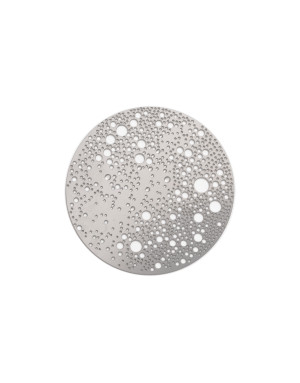 Tout Simplement : Lunar, Broche magnétique pleine lune, argenté mat petit modèle 