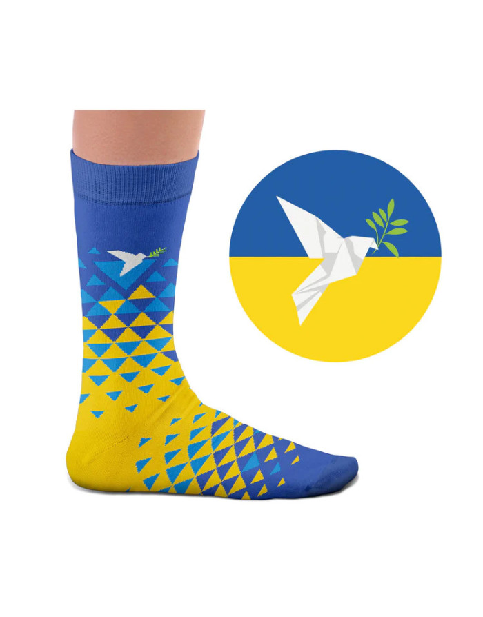 Sock Affairs : Chaussettes Help Ukraine, en soutien au peuple ukrainien.