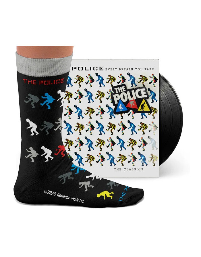 Sock Affairs : Chaussettes d'après la pochette The Classics de The Police