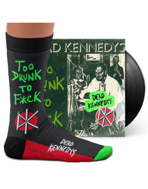 sock affairs : Chaussettes d'après le single « Too drunk to Fuck » de Dead Kennedys