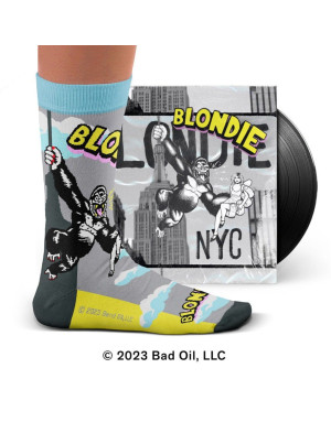 Sock Affairs : Chaussettes inspirées de la BD « King Kong » de Blondie