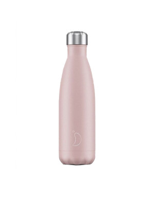 Chilly's Bouteille isotherme Blush Rose 500 ml, 100% étanche