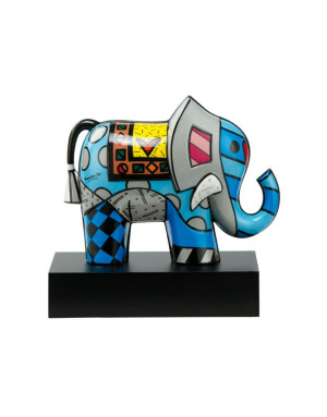 Goebel : Britto, Sculpture éléphant  Great India 2