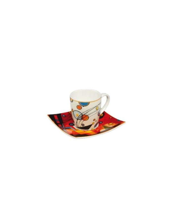 Goebel : Tasse A Café, Rouge Lourd de Kandinsky
