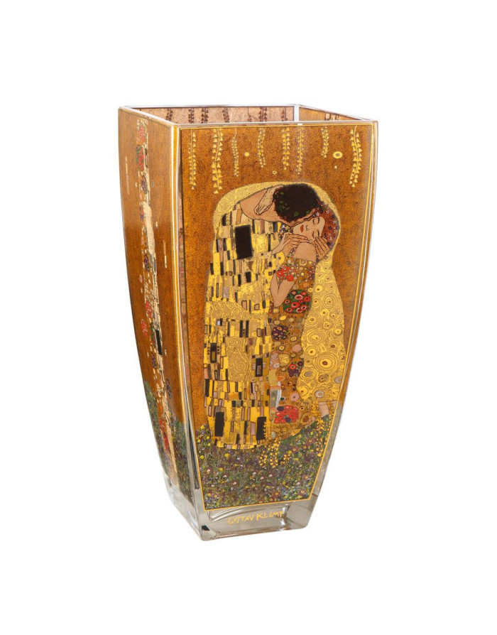 Goebel : Vase, Le Baiser de Klimt, 30 Cm
