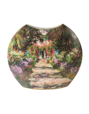 Goebel : Vase, Le Chemin En Fleurs de Monet