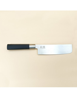 Kaï : Wasabi Black, Couteau Nakiri 16,5 cm, typique du japon