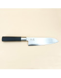 Wasabi Black, Couteau Santoku 16,5 cm, typique du japon
