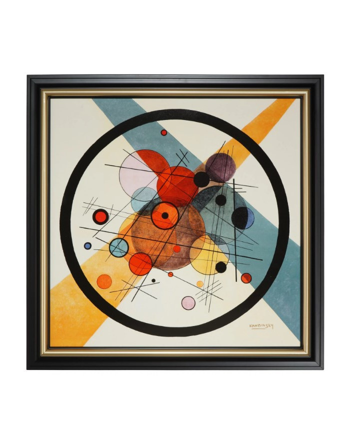 Goebel : Tableau, Cercles encerclés de Kandinsky