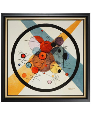 Goebel : Tableau, Cercles encerclés de Kandinsky