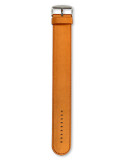 Bracelet Satin cuivre, en cuir, coloris copper