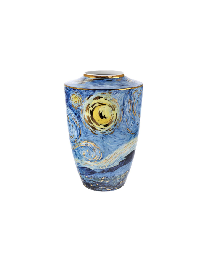 Goebel : Vase La Nuit Etoile Van Gogh, 24 cm