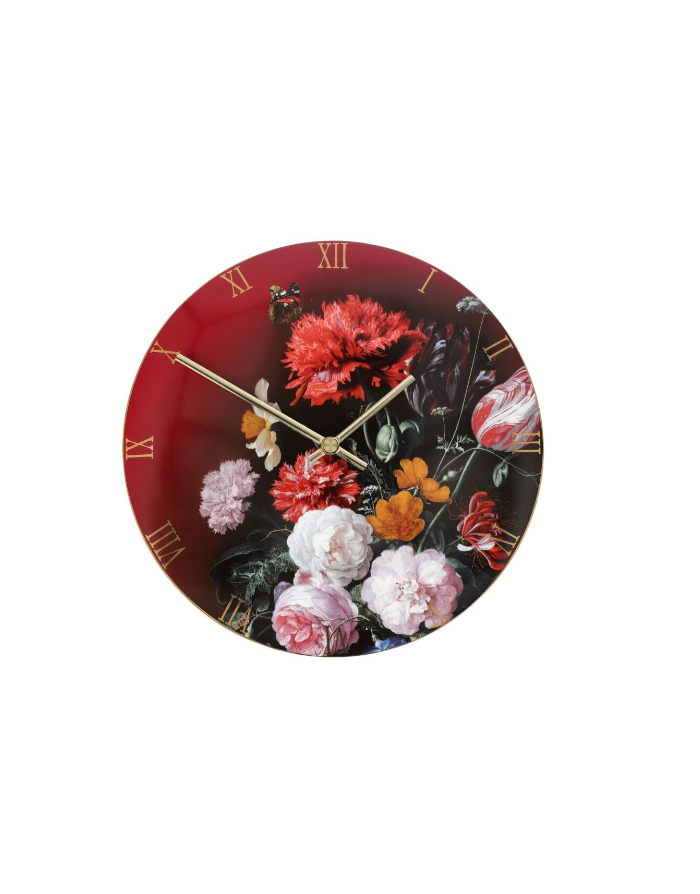 Goebel : Horloge murale "Fleurs dans le vase" de J-D de Heem