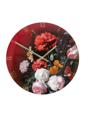 Goebel : Horloge murale "Fleurs dans le vase" de J-D de Heem