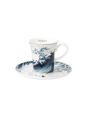 Goebel : Paire Tasse café espresso La Vague de Hokusai