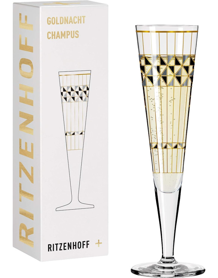 Ritzenhoff : Champus, Art Déco Flûte à champagne de Burkhard Neie 2019